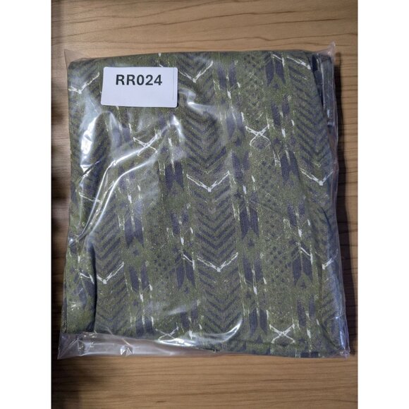 Free People Pants Womens Size 30 Green Aztec Print Ankle Jean - Picture 9 of 9